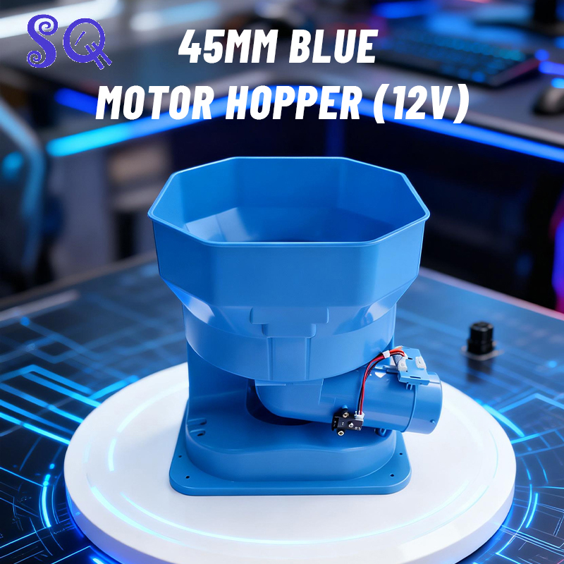 Arcade Vending Machines - 45mm Blue Motor Hopper 12V Square/Round
