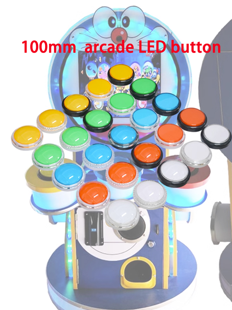 12V Arcade LED Button 100mm Pl - Arcade Game Jackpot review and price
