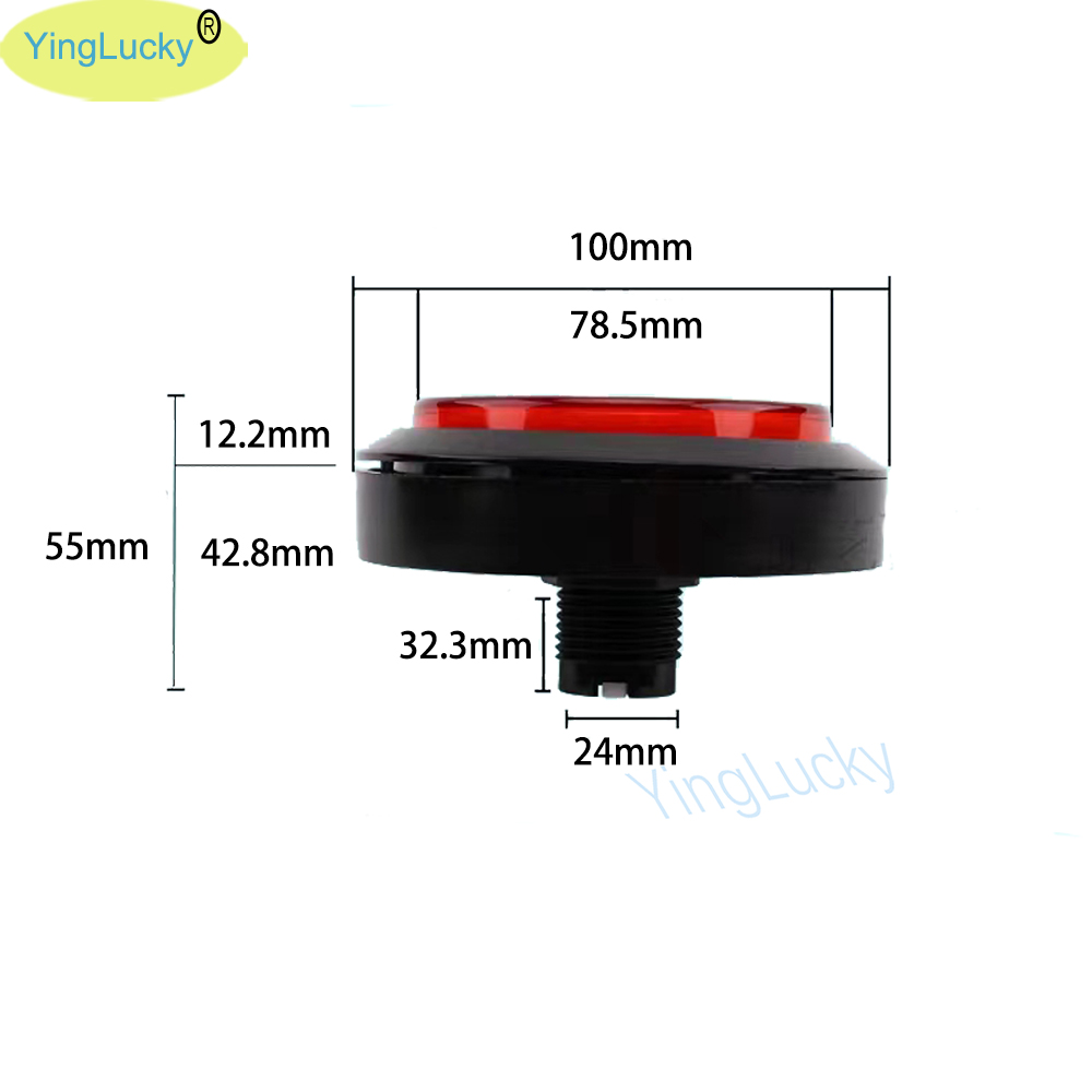 12V Arcade LED Button 100mm Pl - Arcade Game Jackpot review and price