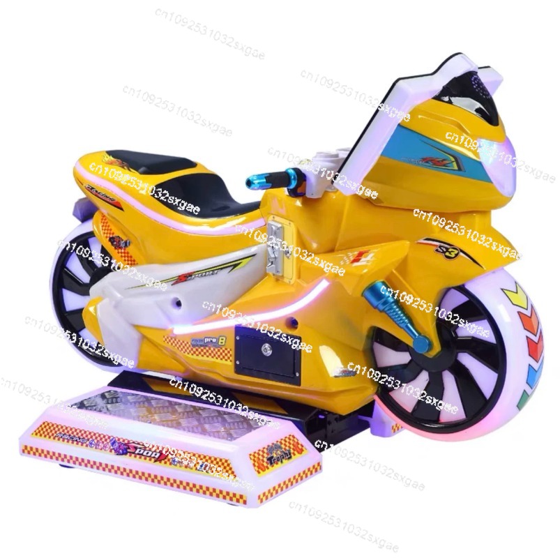 Kids Play Motor Bike Amusement - Coin Operated Kiddie Ride review and price