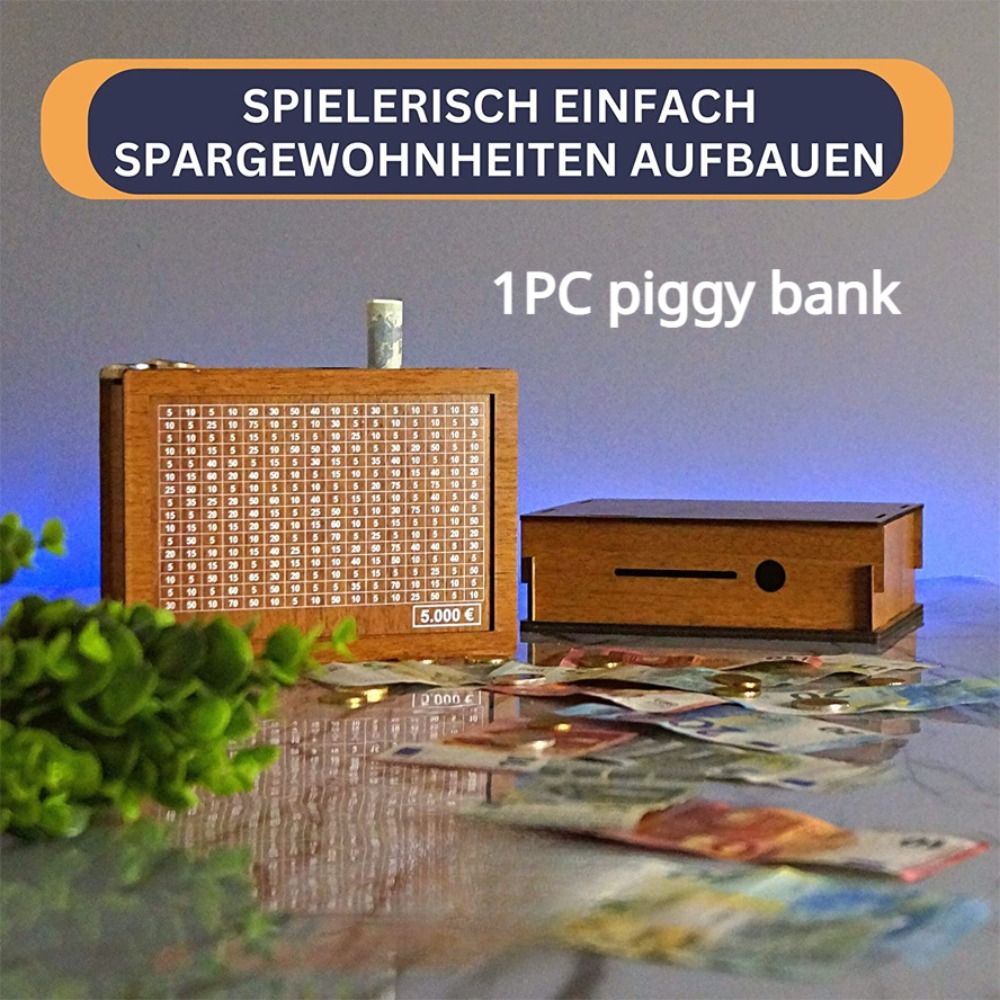 Wooden Piggy Bank 1000/3000/50 - Coin Operated Kiddie Ride review and price